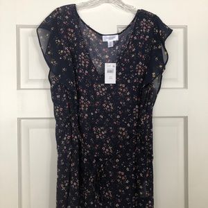 Motherhood sheer short sleeve shirt, NWT